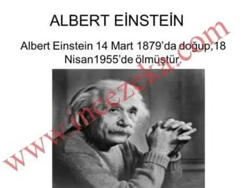 Albert Einstein Ölümünün 66. Yılı, Einstein Kimdi? Ne icat etti?
